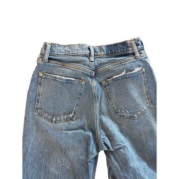 Abercrombie & Fitch 90s Straight Ultra High Rise Curve Love Jeans Womens 28 Ligh - Picture 5 of 5